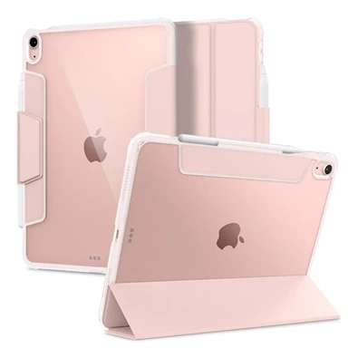 Spigen ACS02699 iPad Air 11 (2024) / iPad Air 2022 / iPad Air 2020 (Air 4) rózsaarany bőr hatású oldalra nyíló tok
