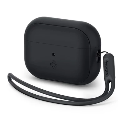 Spigen ACS05479 SILICONE FIT AirPods Pro/AirPods Pro 2 fekete szilikon tok