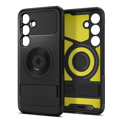 Spigen ACS07196 SLIM ARMOR MAGFIT Galaxy S24 Plus (SM-S926) fekete szilikon hátlap