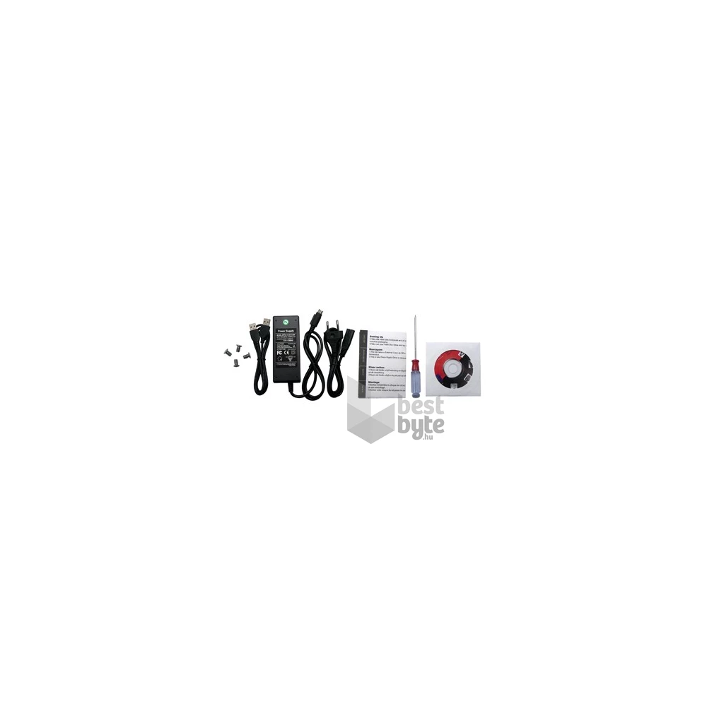 Spire Gigapod VIII SP166SU-BK-EU 3.5" USB2.0 SATA külső HDD ház