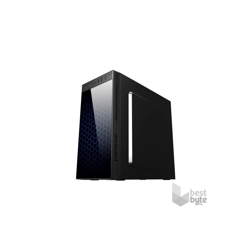 Spire SPM1415B Tricer 1415 fekete 420W mATX ház