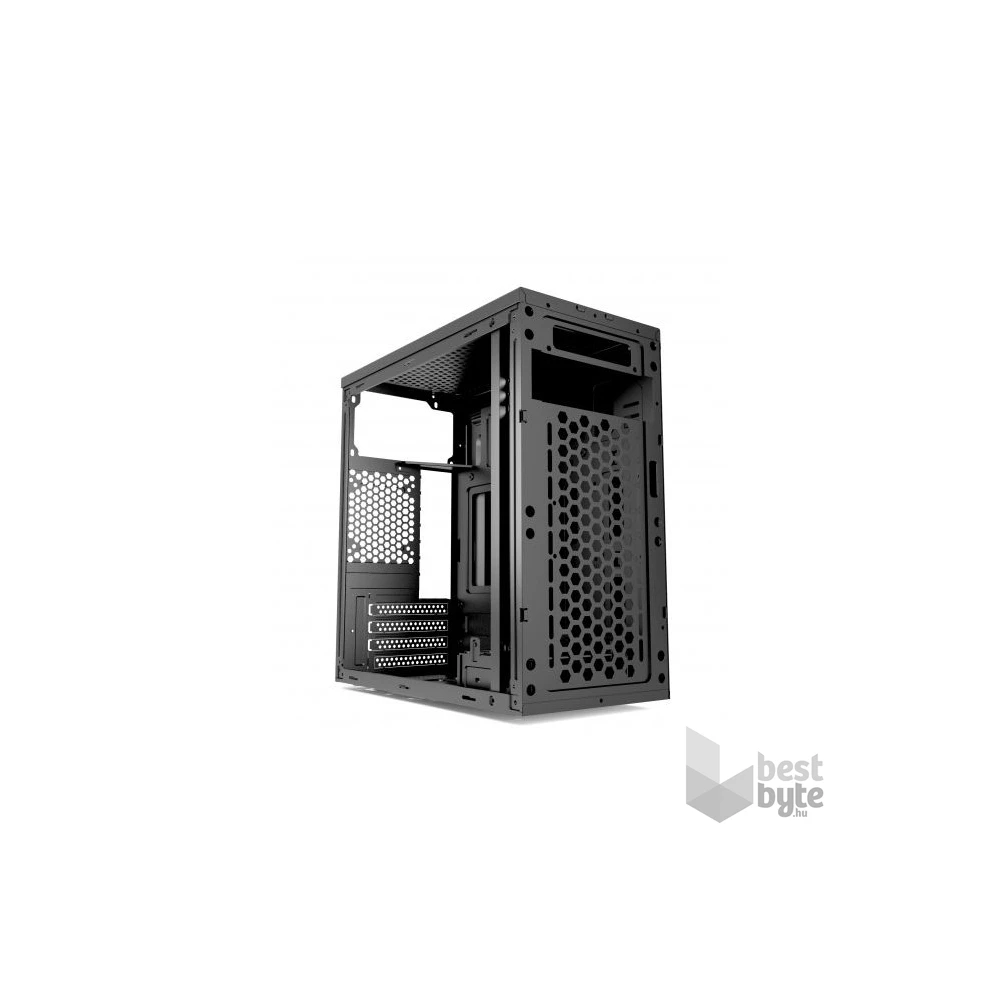 Spire SPM1415B Tricer 1415 fekete 420W mATX ház
