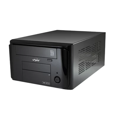 Spire SPM210B PowerCube Fekete 300W mini ITX ház