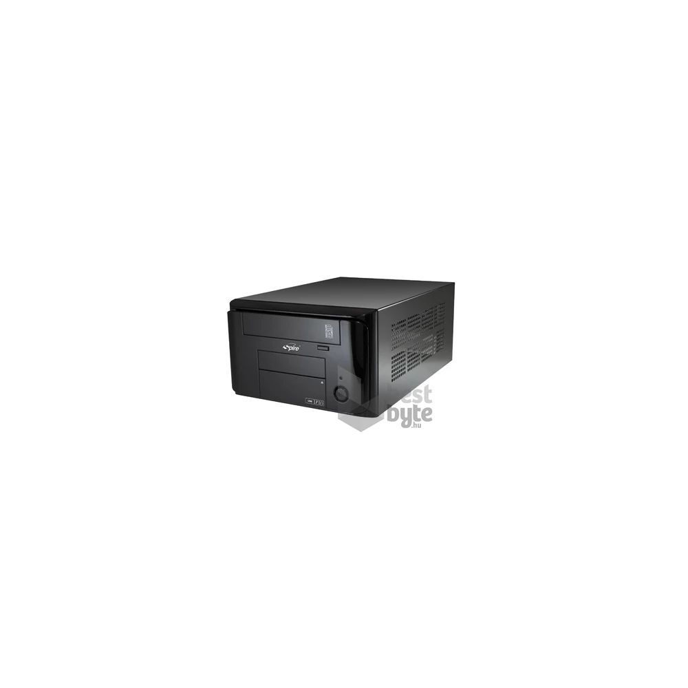 Spire SPM210B PowerCube Fekete 300W mini ITX ház