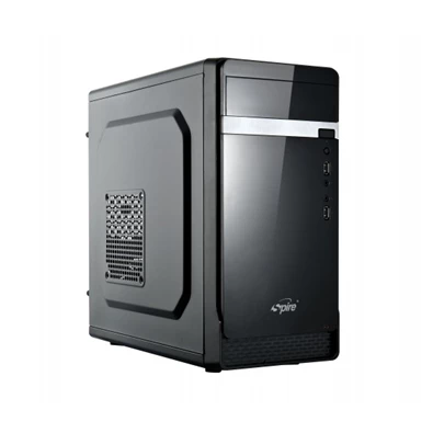 Spire SPT1412B Tricer 1412 Fekete 420W U3 mATX ház