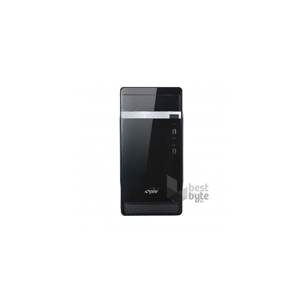 Spire SPT1412B Tricer 1412 Fekete 420W U3 mATX ház