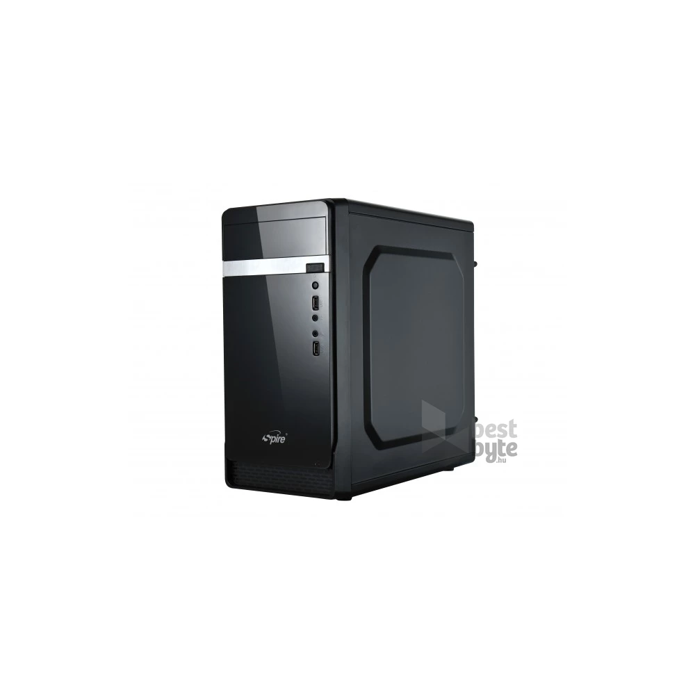 Spire SPT1412B Tricer 1412 Fekete 420W U3 mATX ház
