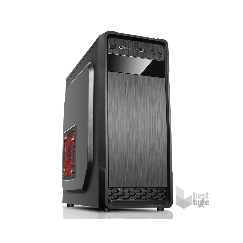 Spire SPT1614B-420W-E12-2U3 fekete 420W ATX ház