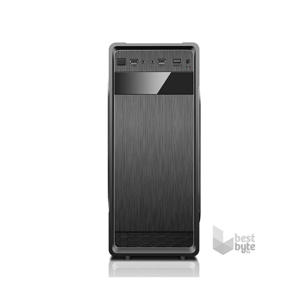 Spire SPT1614B-420W-E12-2U3 fekete 420W ATX ház