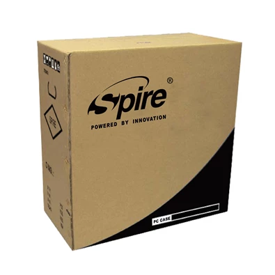 Spire SPT1614B-420W-E12-2U3 fekete 420W ATX ház