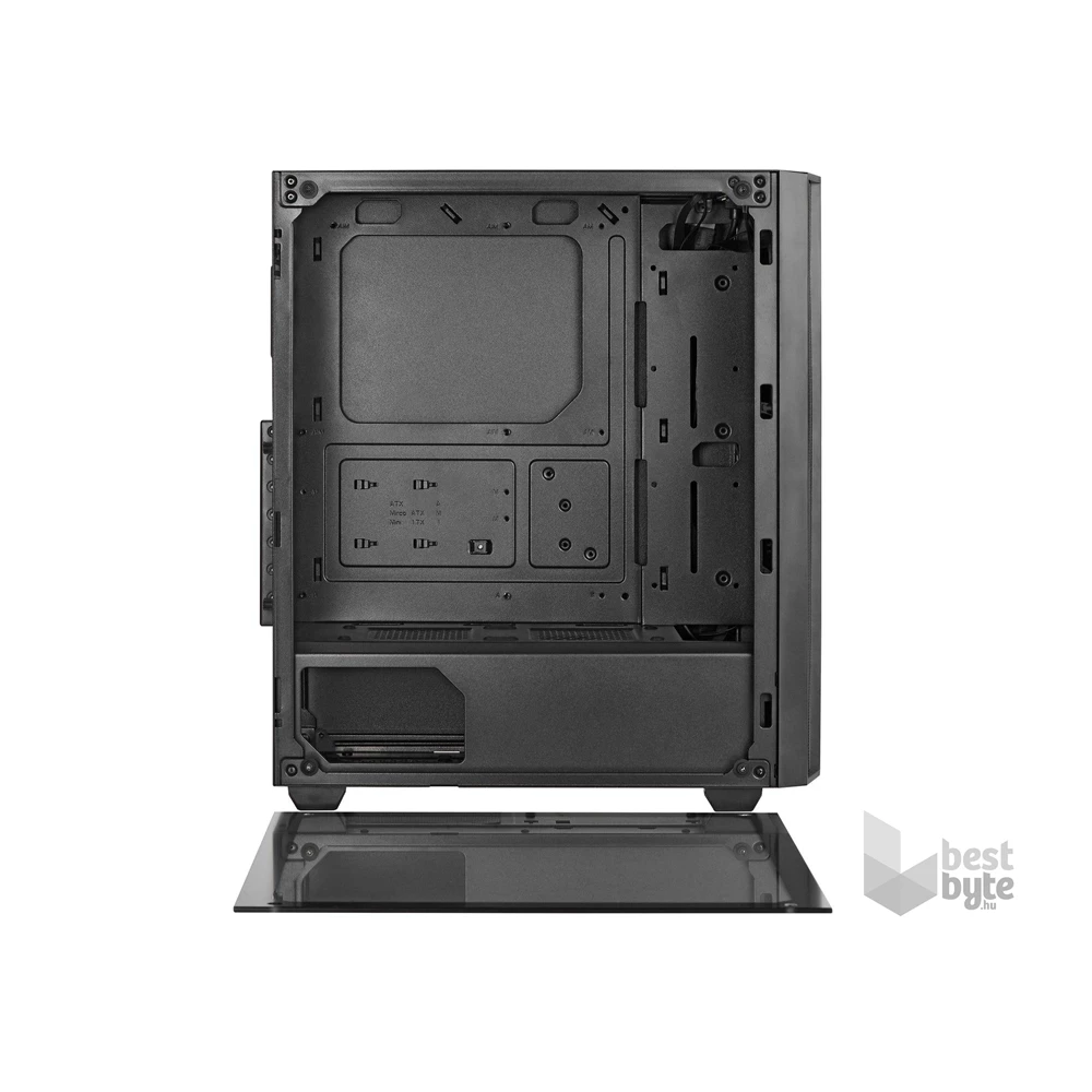 Spire SP-T7038GU3 fekete (táp nélküli) ablakos ATX ház