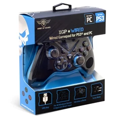 Spirit of Gamer SOG-WXGP XGP PC/PS3 vezetékes fekete-kék kontroller