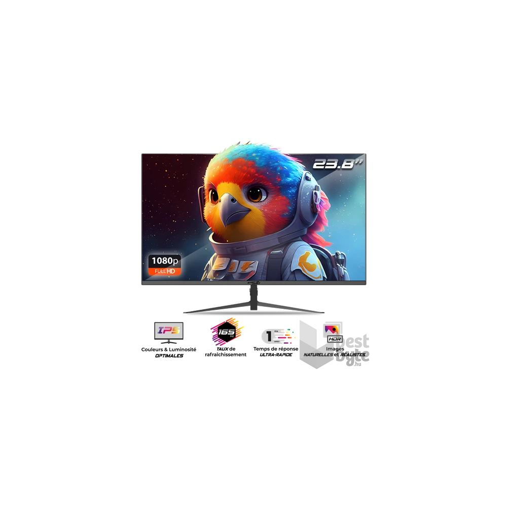 Spirit of Gamer 24" EPIC FHD IPS 165Hz HDMI/DP gamer monitor