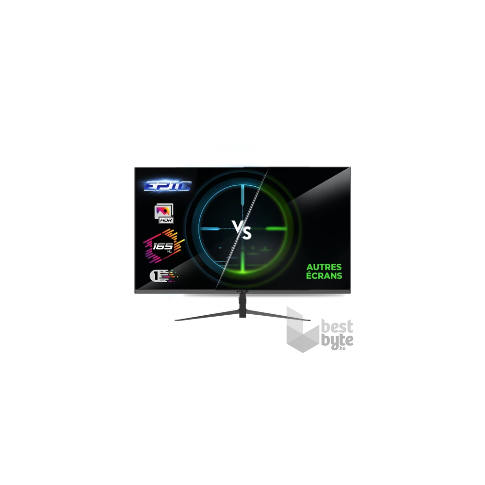 Spirit of Gamer 24" EPIC FHD IPS 165Hz HDMI/DP gamer monitor