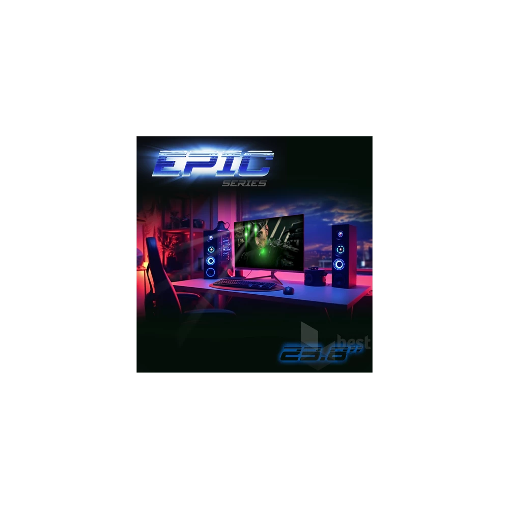 Spirit of Gamer 24" EPIC FHD IPS 165Hz HDMI/DP gamer monitor