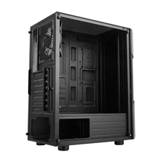 Spirit of Gamer CLONE 3 RGB fekete ablakos táp nélküli ATX ház