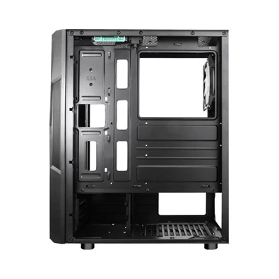 Spirit of Gamer CLONE 3 RGB fekete ablakos táp nélküli ATX ház