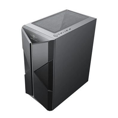 Spirit of Gamer CLONE 3 RGB fekete ablakos táp nélküli ATX ház
