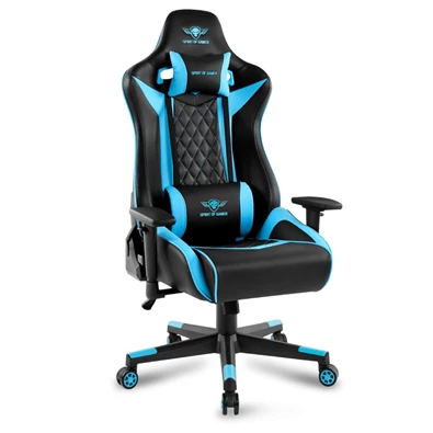 Spirit of Gamer CRUSADER kék gamer szék
