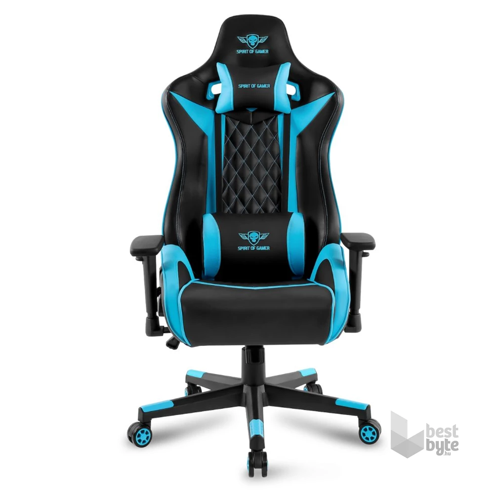 Spirit of Gamer CRUSADER kék gamer szék