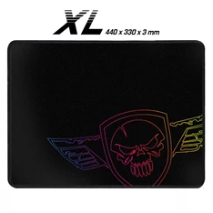 Spirit of Gamer Darkskull King Size fekete egérpad