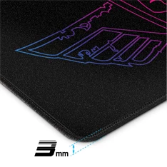 Spirit of Gamer Darkskull King Size fekete egérpad