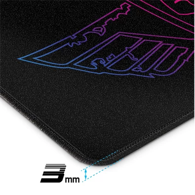 Spirit of Gamer Darkskull King Size fekete egérpad