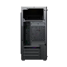 Spirit of Gamer Deathmatch 3 RGB ablakos táp nélküli fekete mATX ház