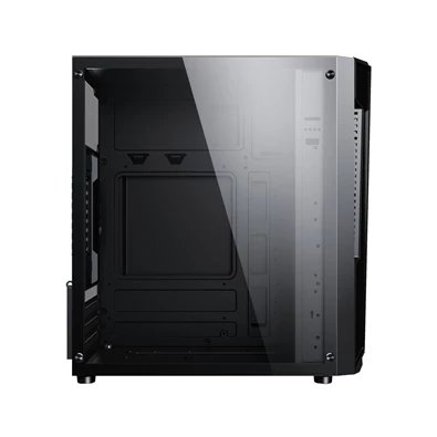 Spirit of Gamer Deathmatch 3 RGB ablakos táp nélküli fekete mATX ház