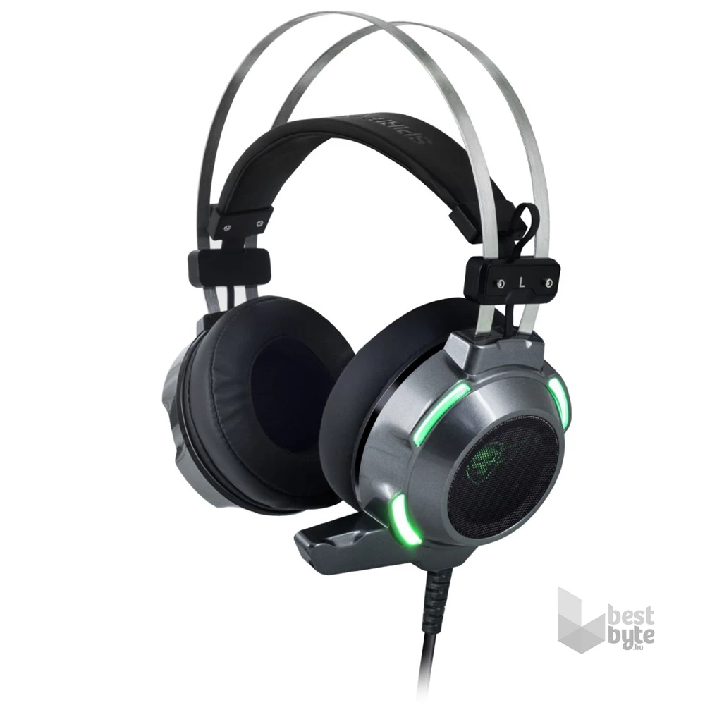 Spirit of Gamer ELITE-H30 USB fekete gamer headset