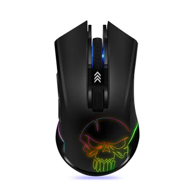 Spirit of Gamer ELITE-M20 4800DPI fekete vezeték nélküli gamer egér