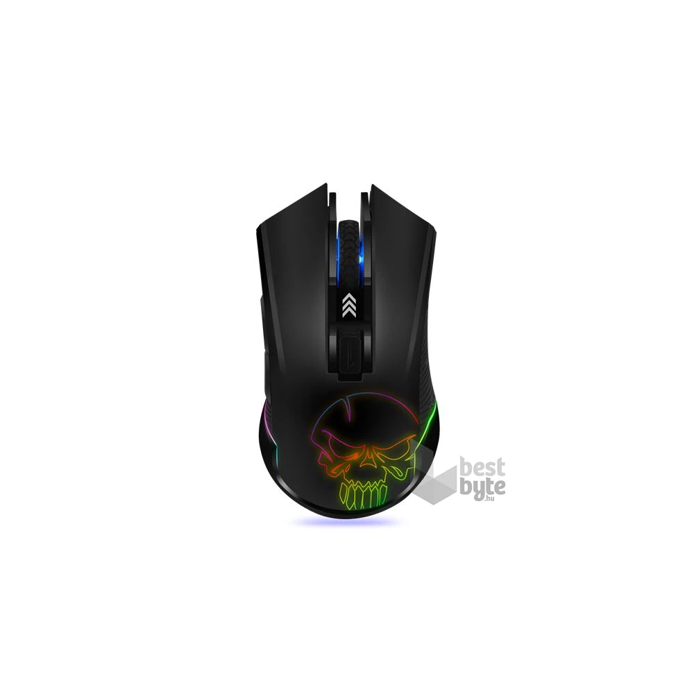 Spirit of Gamer ELITE-M20 4800DPI fekete vezeték nélküli gamer egér