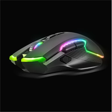 Spirit of Gamer ELITE-M70 4800DPI fekete vezeték nélküli gamer egér