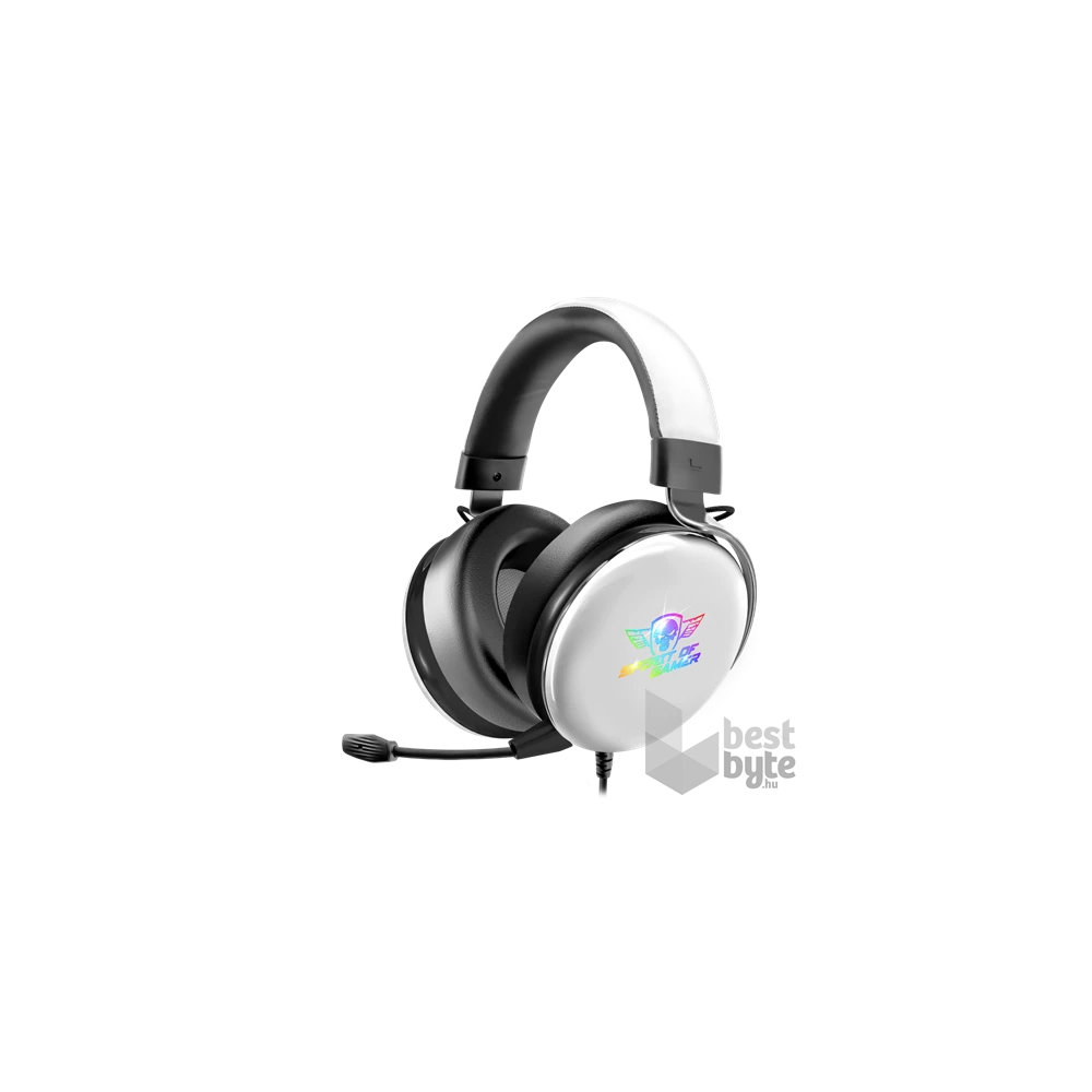 Spirit of Gamer H700 MultiPlatform fehér 7.1 gamer headset