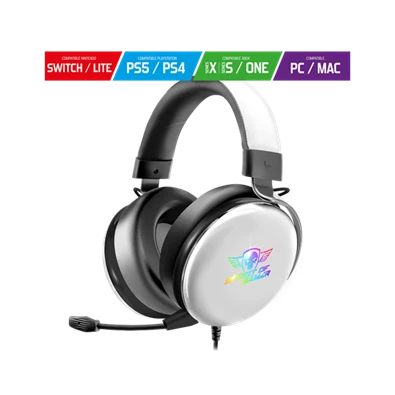 Spirit of Gamer H700 MultiPlatform fehér 7.1 gamer headset