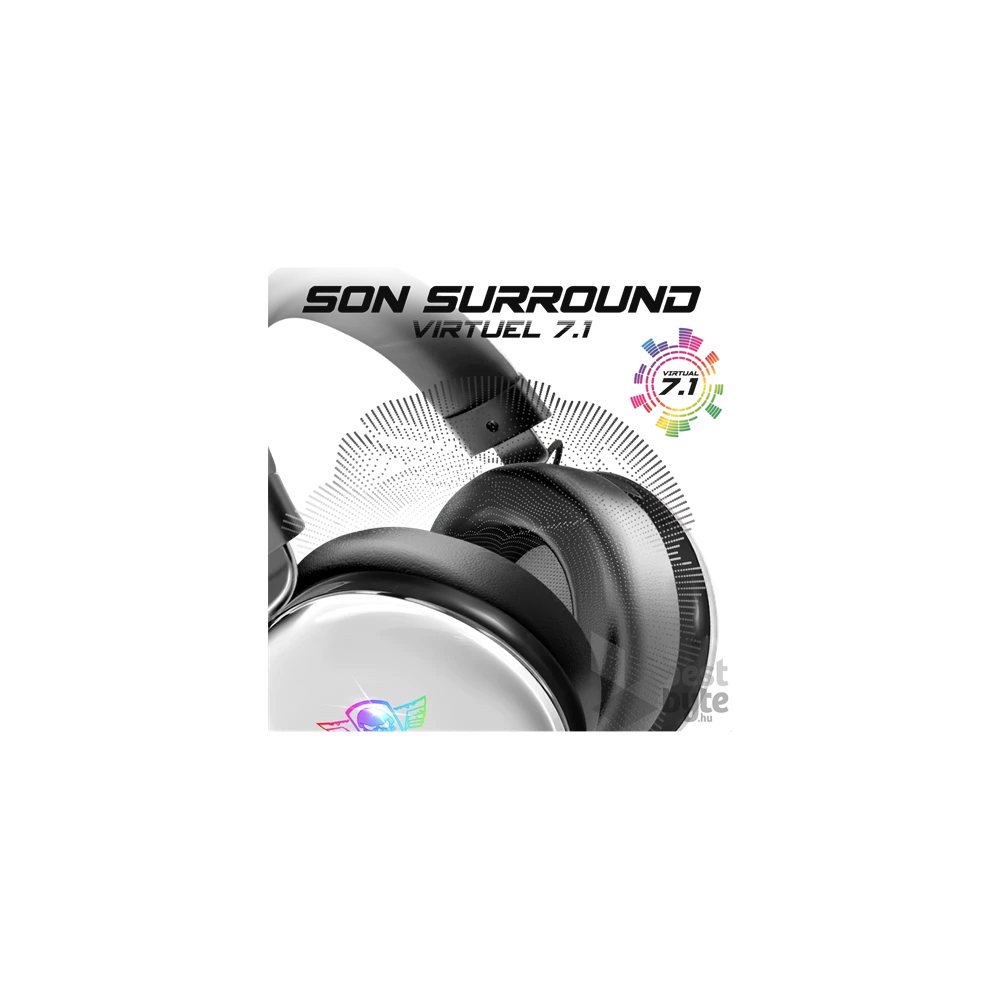 Spirit of Gamer H700 MultiPlatform fehér 7.1 gamer headset