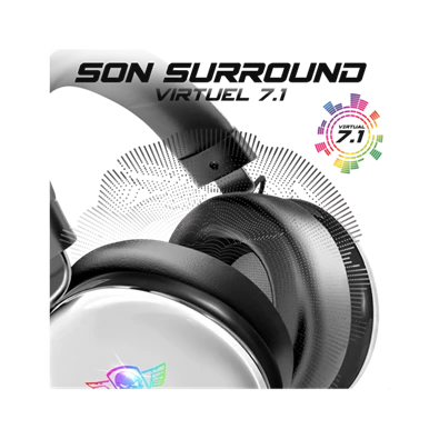 Spirit of Gamer H700 MultiPlatform fehér 7.1 gamer headset