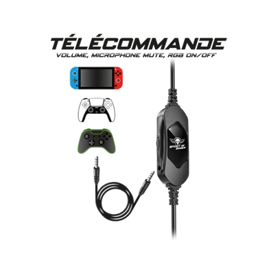 Spirit of Gamer H700 MultiPlatform fehér 7.1 gamer headset