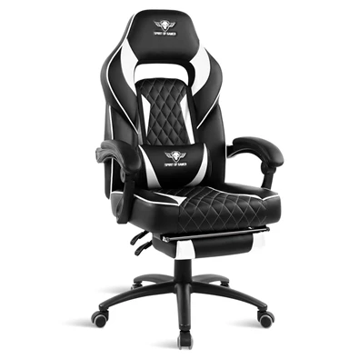 Spirit of Gamer MUSTANG fehér gamer szék