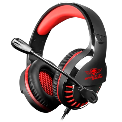 Spirit of Gamer PRO-H3 Red MultiPlatform piros-fekete gamer headset