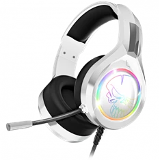 Spirit of Gamer PRO-H8 RGB fehér vezetékes gamer headset