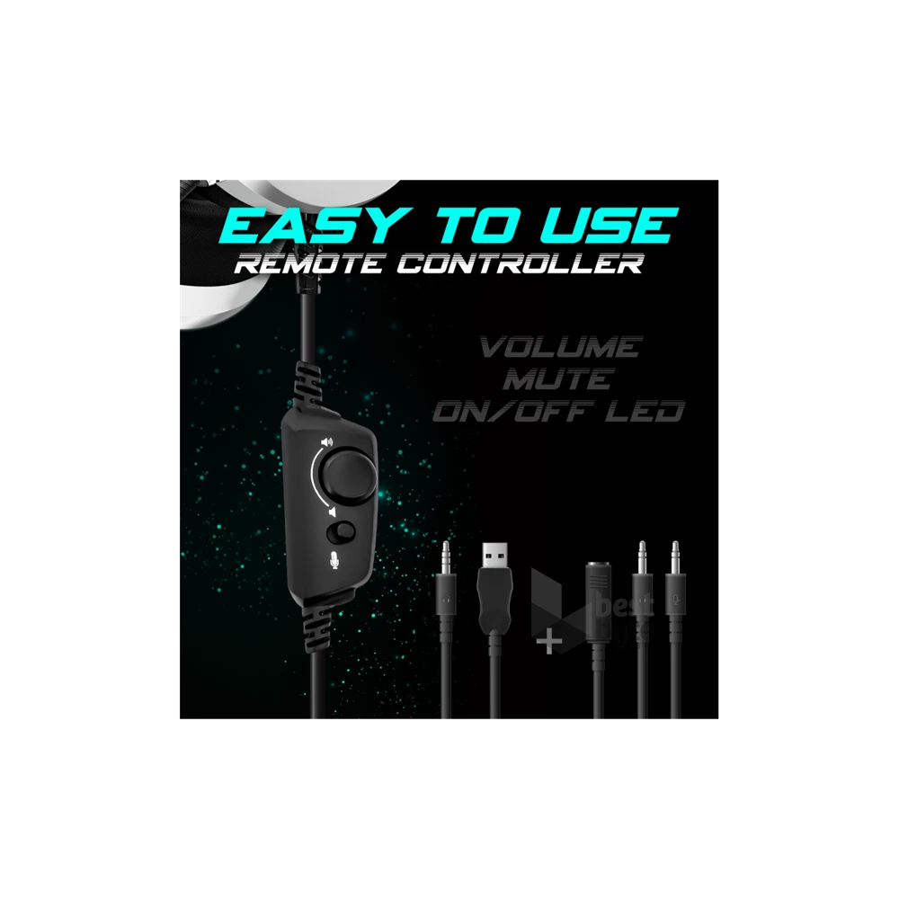Spirit of Gamer PRO-H8 RGB fehér vezetékes gamer headset