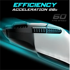 Spirit of Gamer PRO-M5 Arctic (Optikai, 12800DPI, 1000Hz, 8 gomb, harisnyázott kábel) fehér egér