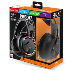 Spirit of Gamer PRO-H7 fekete vezetékes gamer headset
