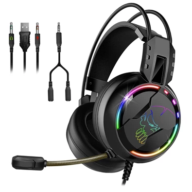 Spirit of Gamer PRO-H7 fekete vezetékes gamer headset