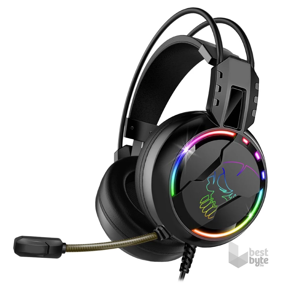Spirit of Gamer PRO-H7 fekete vezetékes gamer headset