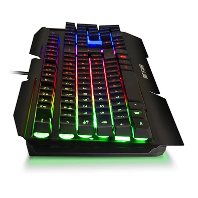 Spirit of Gamer PRO-K5 HUN fekete RGB USB gamer billentyűzet