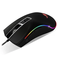 Spirit of Gamer PRO-M6 RGB 4800DPI fekete gamer egér