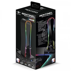 Spirit of Gamer SENTINEL RGB USB fejhallgató állvány