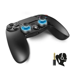 Spirit of Gamer SOG-BTGP41 XGP PS4/PS3 Bluetooth vezeték nélküli fekete-kék kontroller